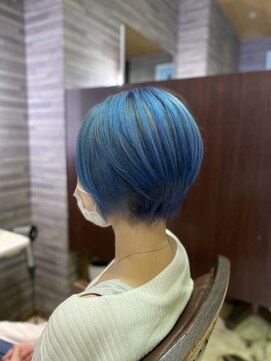 美容室 イルフェドゥ(Il fait doux) ブルーシャドールーツ