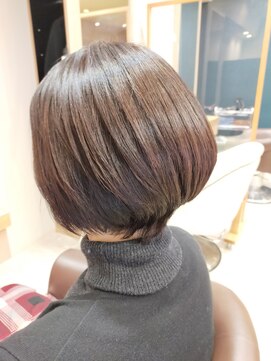 ヘアサロンアンドヘアメイクディー(hair salon hair make D) 仙台D　ハイライトグラデーションカットマッシュボブstyle
