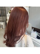 パーミル ヨコハマ(permille Yokohama)&nbsp;オレンジブラウンブリーチカラーインナーカラー