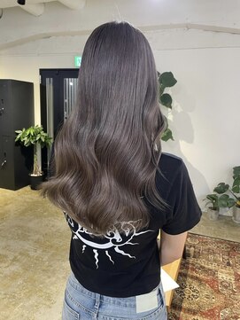 メリー オオサカ(Merly Osaka) 中明度の艶々カラー_ラベンダーアッシュ_