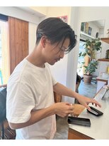ツネ ヘアアンドヘッドスパ(TsuNE hair&head spa) 刈り上げセンターパート