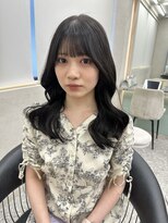 ロンド マーレ 天神大名店(Lond mare)&nbsp;ピンクブラウン/暖色カラー/カシスピンク/韓国ヘア/顔周りカット