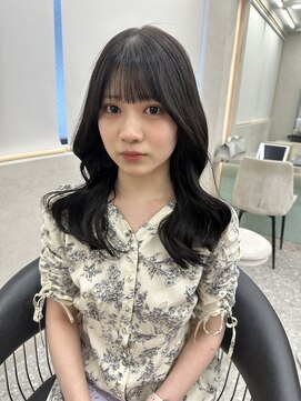 ロンド マーレ 天神大名店(Lond mare) ピンクブラウン/暖色カラー/カシスピンク/韓国ヘア/顔周りカット