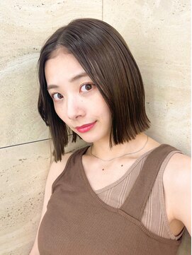 ロンドホットリップ 立川(Lond hot lip) 【Nanatsu】くびれボブ/ボブ/顔まわり/前髪カット/立川