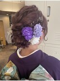 ユルっとまとめ髪