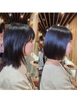 キレイコムデュース(Deuce)&nbsp;酸性ストレートボブスタイル