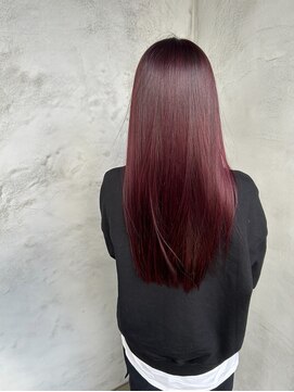 リベルタ(LIBERTA) 大人可愛い艶髪☆ワインレッド