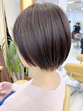 モリオ フロム ロンドン 成増店 【morio成増/児玉】丸みショートボブ　ラベンダー