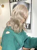 ヲタク(wotaku.)&nbsp;ミルクティーブロンドカラーハイトーンダブルカラーケアブリーチ