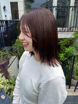 エルメ(Elme) 縮毛矯正で叶えるサラサラレイヤーボブ