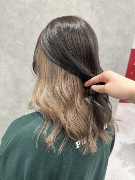 プライズ 成増店(prize) インナーカラー×ベージュカラーダブルカラー成増