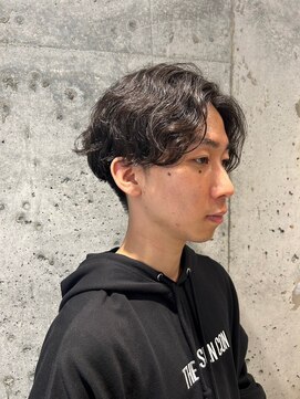 アース 高円寺店(HAIR & MAKE EARTH) メンズ波巻きパーマ 【@mppp_32485】