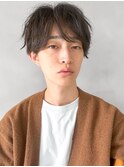 アップバング束感センターパートニュアンスパーマ#01mf0224