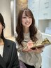 【犬井里々花限定】カット＋カラー＋ Tr＋次回使える10%offチケット付