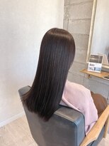 ルースヘアー(Luz hair)&nbsp;暗めなピンクブラウン☆