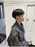 メンズカット センター分け パーマ
