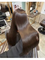 ヘアーサロン ウィング(HAIR SALON Wing) 赤坂＊ブリーチなしショコラグレージュ暗めヘアカラー
