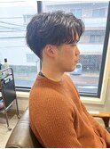 【早坂駆留】メンズパーマ韓国マッシュフェザーパーマ吉祥寺