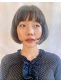 サラ ビューティ サイト 春日(SARA Beauty sight) シンプルボブにはデザインカラーで個性をプラス。