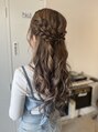 アグ ヘアー イフ 熊本西区田崎店(Agu hair if)&nbsp;ハーフアップ