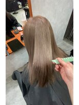 シールドヘアー 沖縄 新都心(C'LD Hair)&nbsp;ミルクティーカラー/那覇美容室/おもろまち美容室