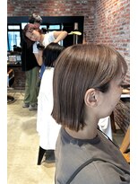 オーガニック アトリエ 大宮(organic+atelier)&nbsp;夏カラー白髪ぼかしハイライト×小顔カット◎40代50代艶髪