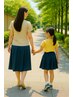 【夏休み当日限定企画☆親子カラーカット】カラー+カット+Tr+キッズカット