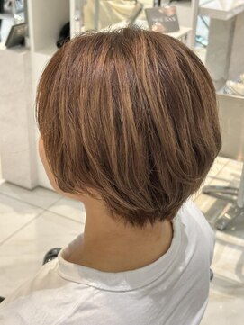 ヘアーアンドメイク ニューヨークニューヨーク 姫路店(Hair&Make NYNY) ハイトーンショートボブ