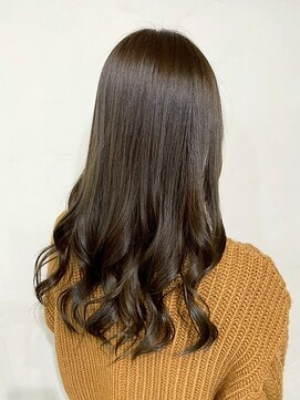 ヘアリゾート粋 ティガ 池袋店(tiga) 髪質改善/艶髪ウェーブ/美髪/ナチュラルブラウン