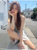 【Lloyd 大宮】ヘーゼルベージュ×顔周りレイヤー