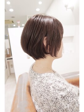 メモリーズ 水天宮前店(Memories) 小顔ココアベージュ30代40代50代大人ボブチョコレートブラウン