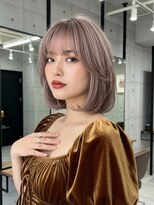 個室型美容室 グルグル 表参道店(GULGUL)&nbsp;表参道/顔周り/前髪カット/ハイライト/ブリーチなしダブルカラー