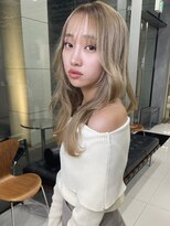 サンバレー(SUNVALLEY) ケアブリーチ レイヤーブロンド 韓国 抜きっぱなし ベージュ