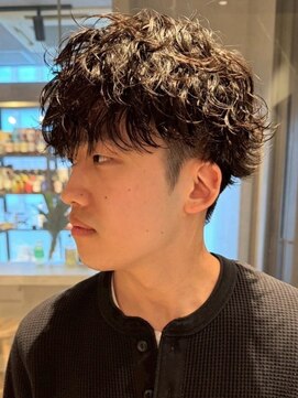 メンズサロン ブロック(Men's Salon bloc) スパイラルパーマ ツーブロック 刈り上げ メンズパーマ 20代