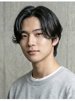 オールデイハローズ 京都駅前店(ALL DAY HELLO`S)&nbsp;20代30代40代50代60代　メンズフェザーパーマセンターパート＃8