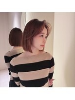 マキュムドオリ 並木通り(MAQUM)&nbsp;【Rei限定】韓国ボブ×髪質改善カラー（TR込）