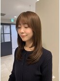 【西梅田/北新地】 透明感ベージュでミディアムレイヤー/福田