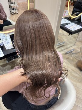 アーチバイケンジ(arch by kenje) ブラウンベージュ/平塚美容室/ロングヘア/ブリーチカラー