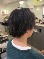リリーコナー 武蔵小杉(LilyConnor) MEN’S HAIR/波巻きツイストスパイラル/リバースセンターパート