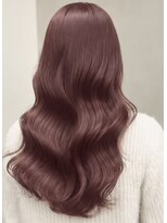 ルノヘアー(Lunohair)&nbsp;大人可愛いピンクブラウン×小顔カット×ブリーチなしカラー