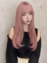 ランテルディ 渋谷(LANTERDIT)&nbsp;透明感カラーくびれヘアハイレイヤー韓国風パーマワンホンヘア◎