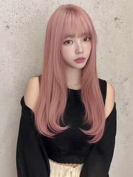 ランテルディ 渋谷(LANTERDIT) 透明感カラーくびれヘアハイレイヤー韓国風パーマワンホンヘア◎