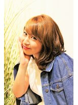 ヘアールーム ルズ 武蔵浦和(Hair Room Luz)&nbsp;ゆる巻き小顔ヘア