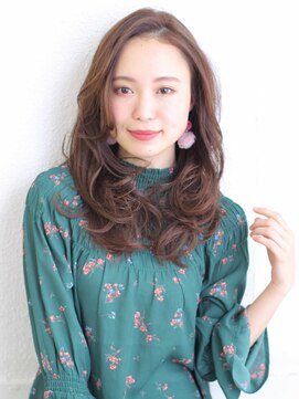 ヘアリゾート ラグーン(hair+resort lagoon) リッチカール&ハニーアッシュの美人スタイル♪