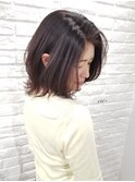 外ハネカジュアル☆ボブ/アディクシーカラー