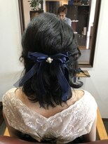 ちいさな美容室 庵(an)&nbsp;ショートでも出来ちゃうパーティアップなアレンジスタイル☆