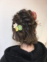 美容室 フラット(FLAT)&nbsp;編み込みアレンジ
