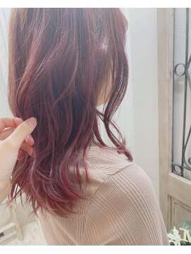 美容室 パルス 静岡鷹匠店(PALS) ピンクベージュ