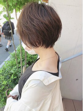 ルカ リノア(Luca lino:a) 丸みショート×ニュアンスパーマ