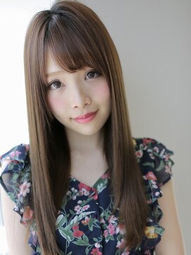 アグ ヘアー レイグ 小山城南店(Agu hair raig) 爽やかレイヤ-×ストレートロング
